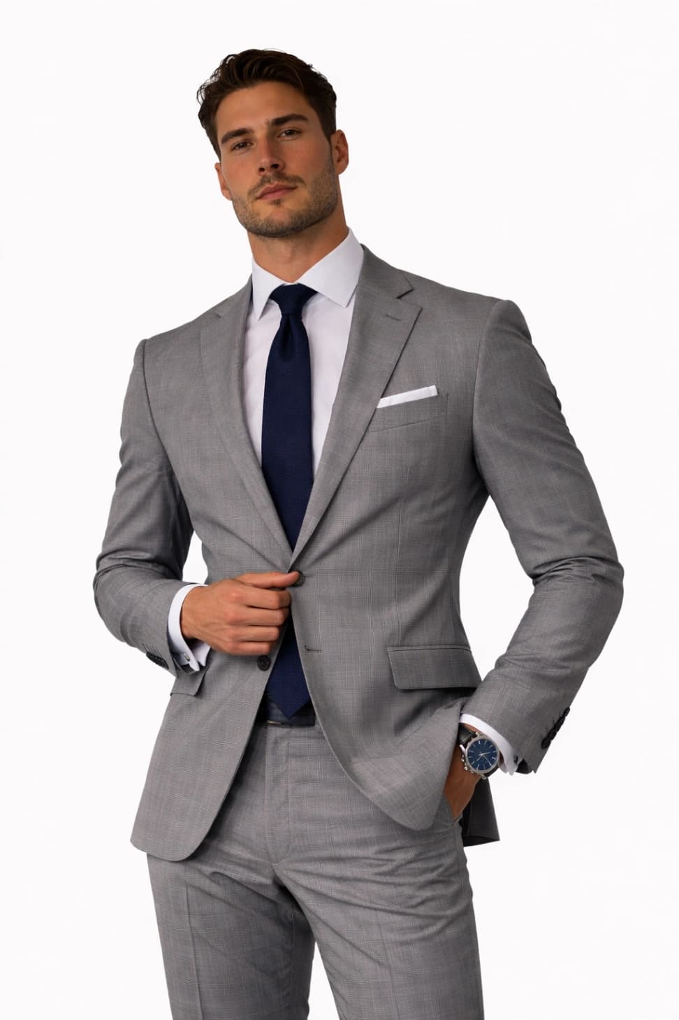 Terno Slim Fit London Grey